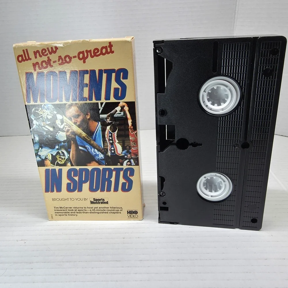 Lot of 5 VTG Sports‎ VHS Tapes NFL & NBA SI NFL Films Michael Jordan Untested